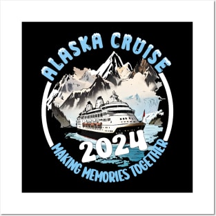 2024 Alaska Cruise Family Cruise Matching Cruise Squad. Posters and Art